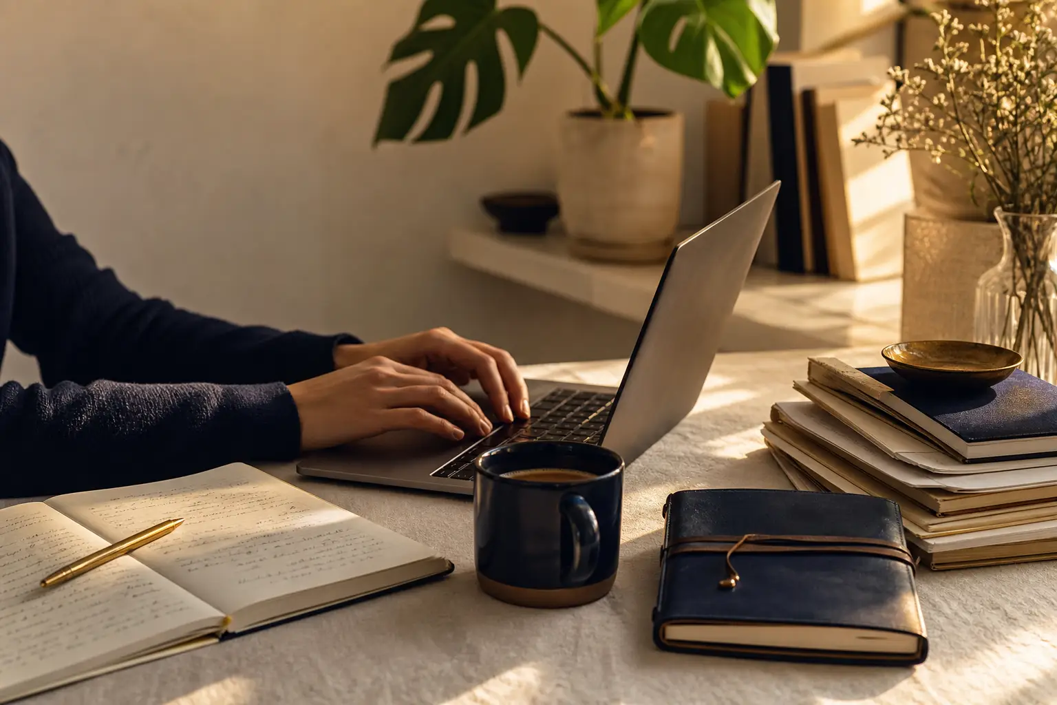 Workspace twórcy cyfrowego ilustrujący temat: chat gpt po polsku za darmo