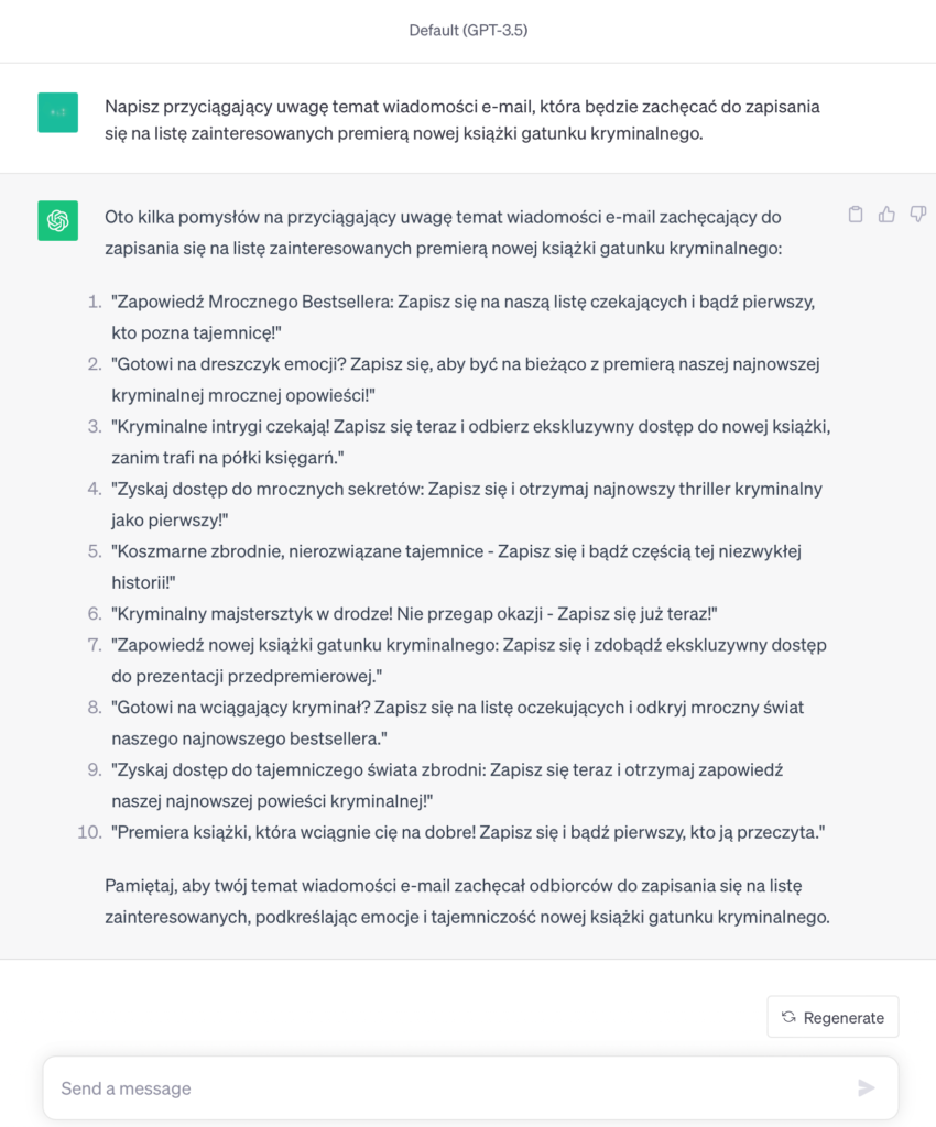 wykorzystanie chat gpt marketing biznes i obsługa klienta