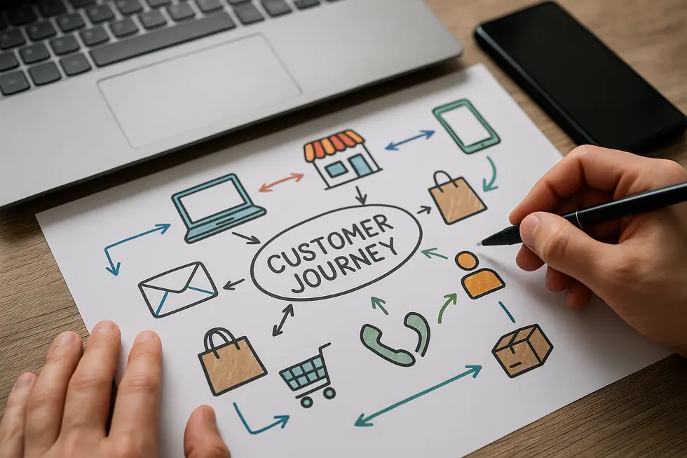Integracja marketingu online i offline dla lepszego doświadczenia zakupowego.