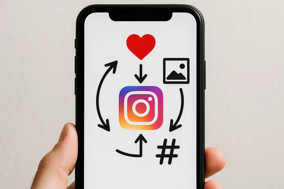 Ekran tworzenia konta biznesowego na Instagramie.