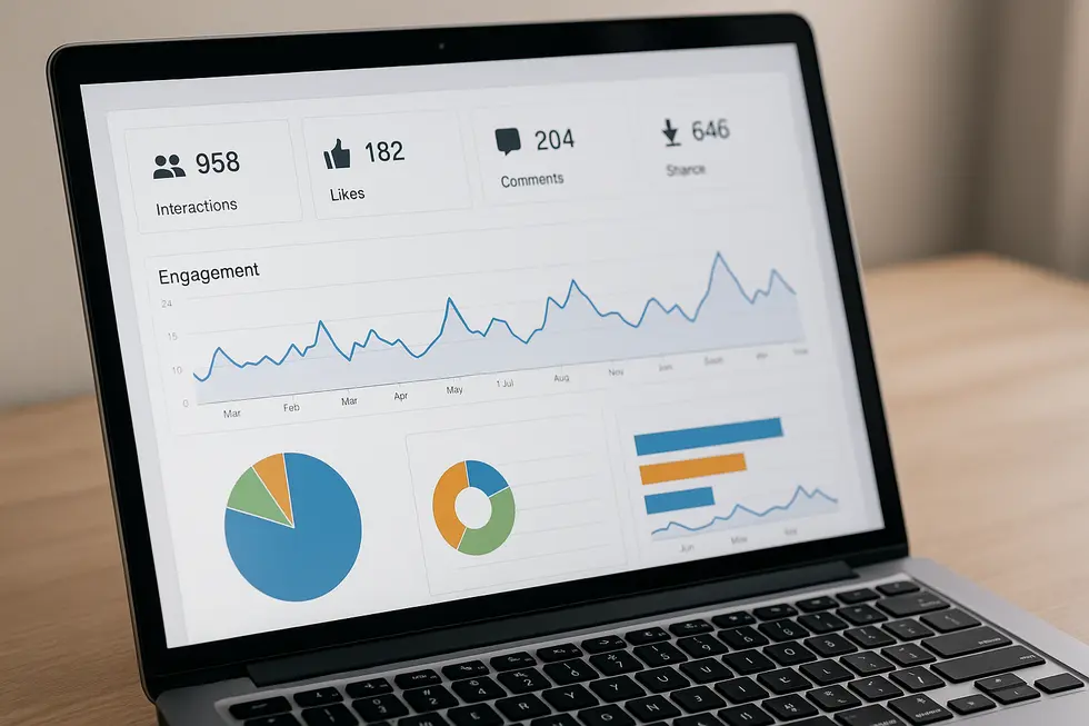 Meta Ads Manager interface showing campaign performance.
