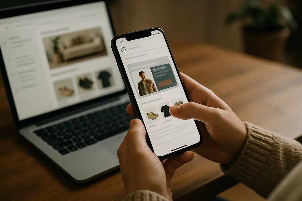 Etapy lejka sprzedażowego w e-commerce: od świadomości do zakupu.