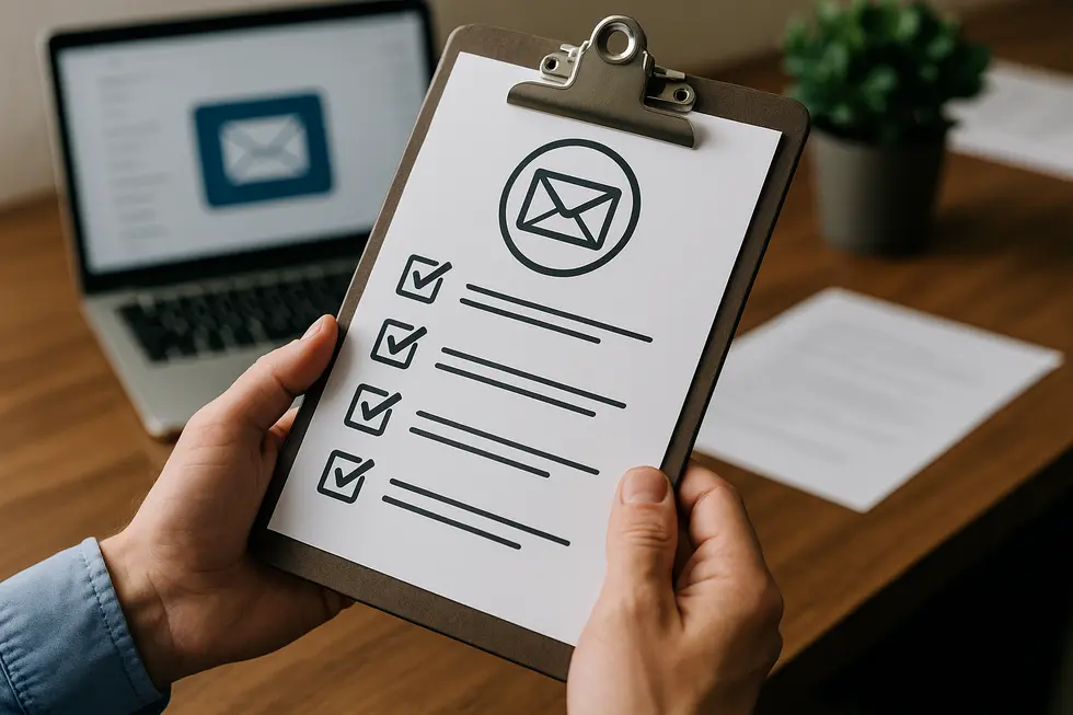 Flowchart illustrating key concepts of email automation including autoresponders and drip campaigns.