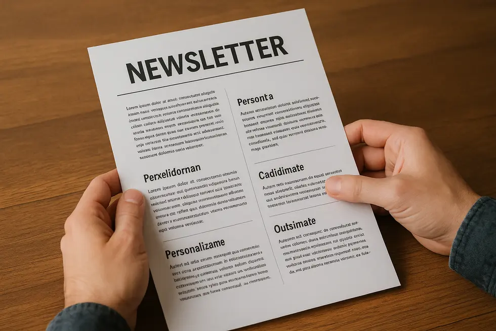 Podstawy techniczne zakupu newslettera i budowy bazy subskrybentów.