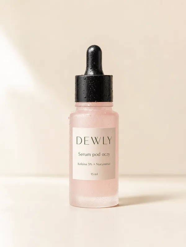 Dewly, demonstracyjne serum pod oczy użyte w poradniku